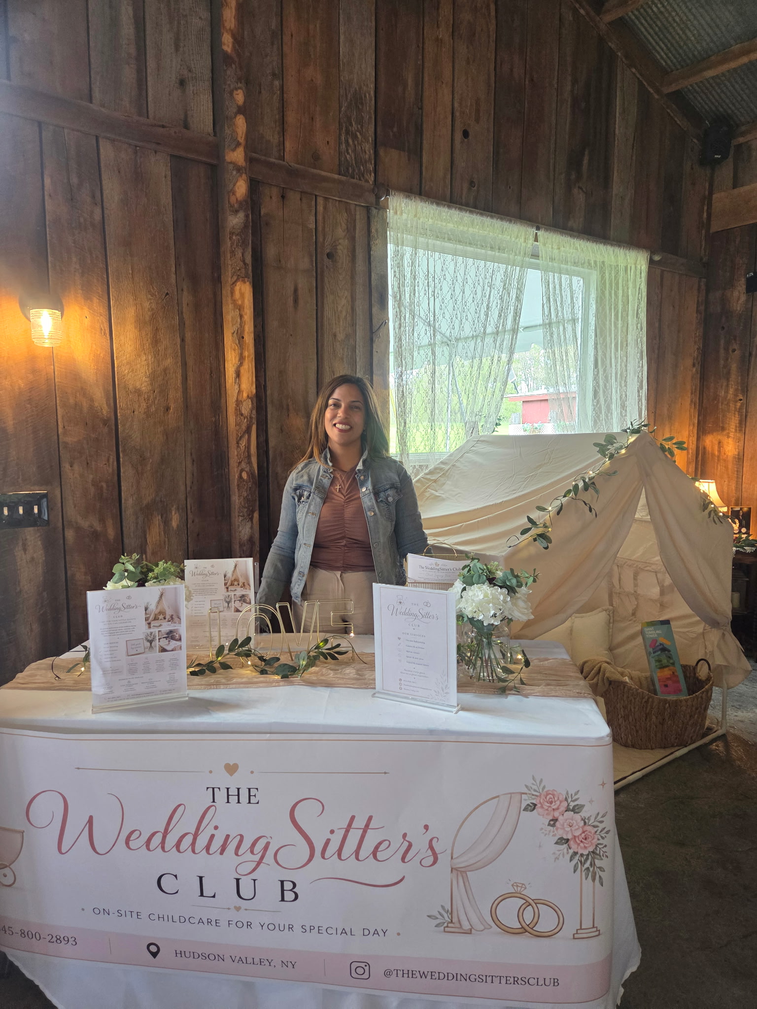 The WeddingSitter’s Club printed material